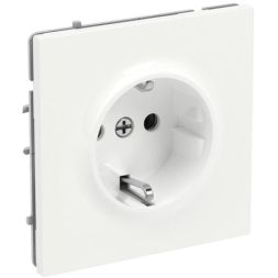 Розетка силовая KANT 2P+E без шторки бел. магнолия DKC 7000033