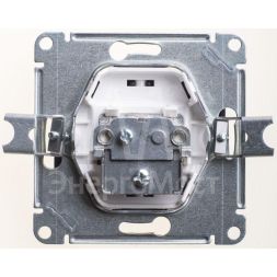 Механизм TV розетки Glossa одиночной 1DB шоколад SchE GSL000891