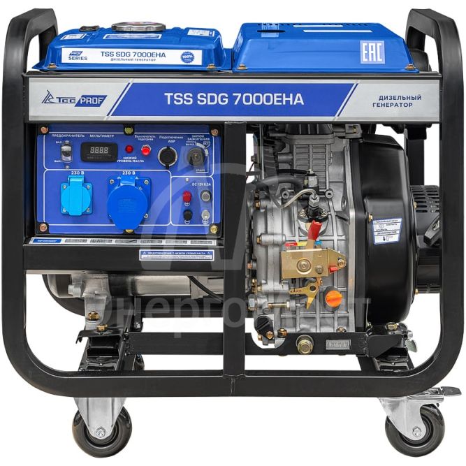 Дизель генератор TSS SDG 7000EHA