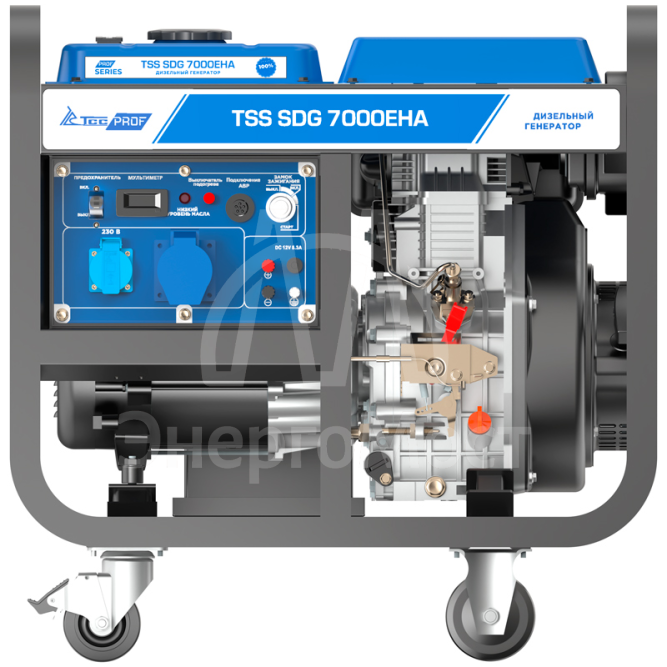 Дизель генератор TSS SDG 7000EHA
