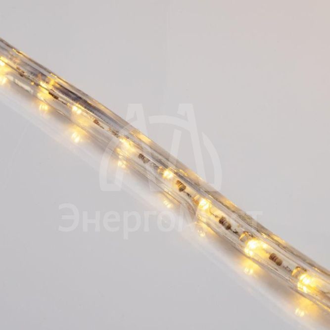 Шнур светодиодный Дюралайт постоянное свечение 2Вт тепл. бел. 36LED/м (уп.100м) Neon-Night 121-136