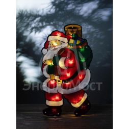 Фигура светодиодная новогодняя Дед Мороз 2 24х45см 20LED IP20 3хAAA Эра Б0056007