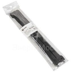 Хомут-липучка 14х310мм черн. (уп.20шт) PROxima EKF hlct-3-b