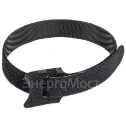 Хомут-липучка 14х310мм черн. (уп.20шт) PROxima EKF hlct-3-b