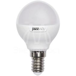 Лампа светодиодная PLED-LX G45 8Вт 3000К E14 JazzWay 5028593