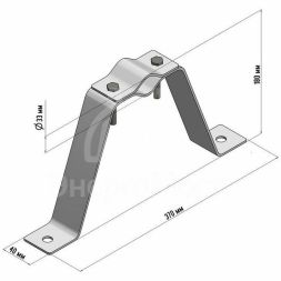 Кронштейн для мачты КРЫМ-1 Rexant 34-0482
