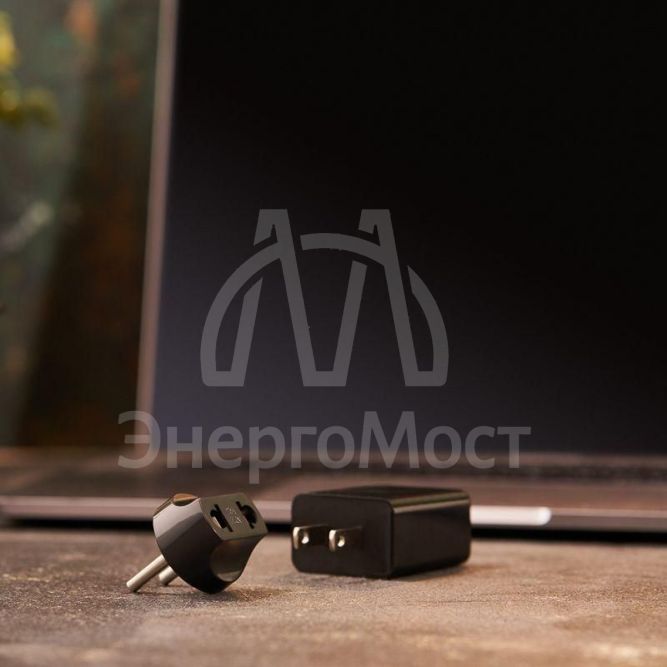 Переходник сетевой &amp;quot;ПИТЕР&amp;quot; черн. (инд. упак.) PROCONNECT 11-1067-9