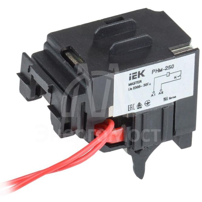 Расцепитель независимый РНм-250 (РНм-35) 220В MASTER IEK SVA30D-RN-02
