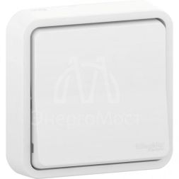 Переключатель 1-кл. СП Mureva Styl 10А IP55 (сх. 6) в сборе бел. SchE MUR39721