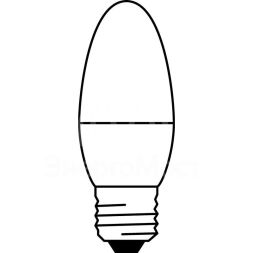 Лампа светодиодная LED Value LVCLB75 10SW/865 230В E27 10х1 RU OSRAM 4058075579590