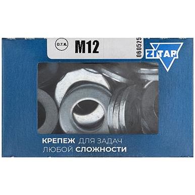 Шайба плоская М12 DIN 125а оцинк. (уп.50шт) Tech-Krep/Zitar 105262