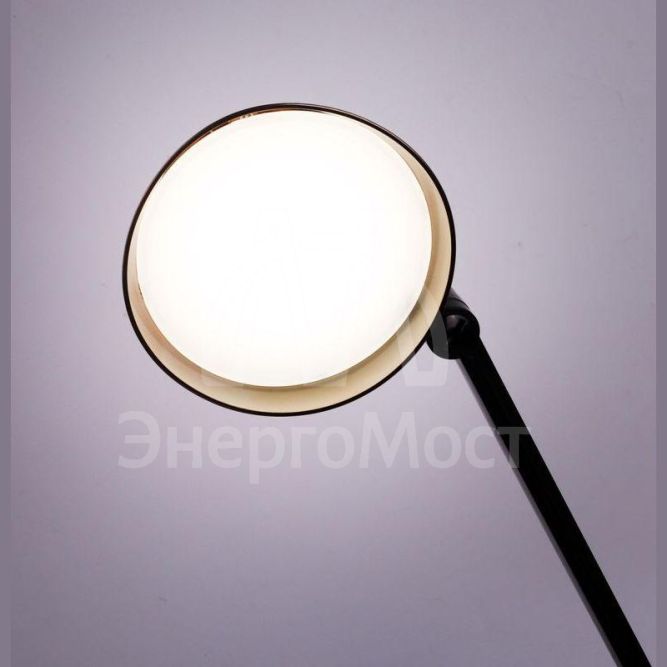 Светильник настольный KD-835 C28 LED 8Вт 230В 480лм сенс.рег.ярк и цвет.темп. USB-5В.1А бронза Camelion 12999