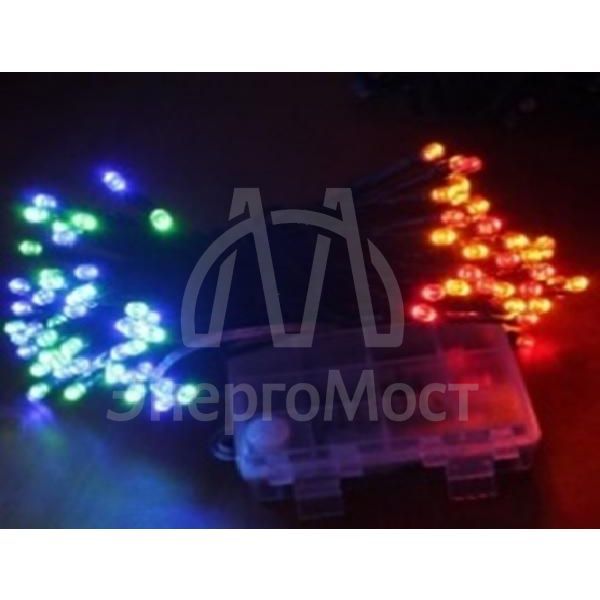 Гирлянда &amp;quot;Нить&amp;quot; 12м LD120-GM-BO-RC 120 разноцветн. светодиодов с контроллером уличная дистанционный пульт SHLights 4690601042293