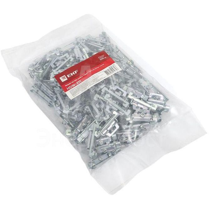 Ограничитель на DIN-рейку 1 винт HDW-211 EKF ahdw-211