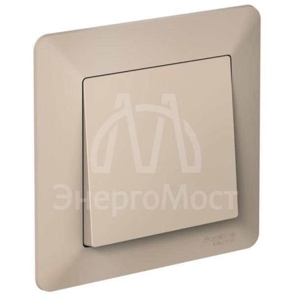 Рамка 1-м AtlasDesign Air песочн./дым. бел. SE ATN221201