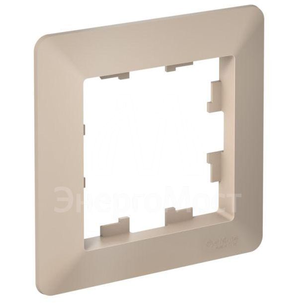 Рамка 1-м AtlasDesign Air песочн./дым. бел. SE ATN221201