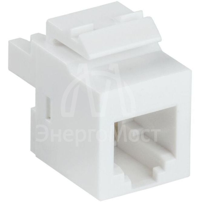 Модуль Keystone Jack кат. 3 RJ12 UTP 110 IDC 180град. ITK CS1-3C03U-12