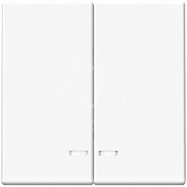 Выключатель 2-кл. ArtGallery (сх. 5а) 10AX с подсветкой механизм лотос SE GAL001353