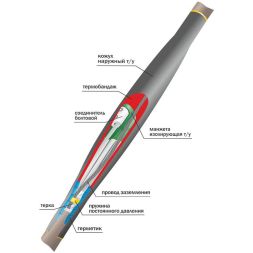 Муфта кабельная соединит. 1кВ 1ПСТб(тк)нг-LS-5х(35-50) с болтов. соединителями Нева-Транс Комплект 22040018