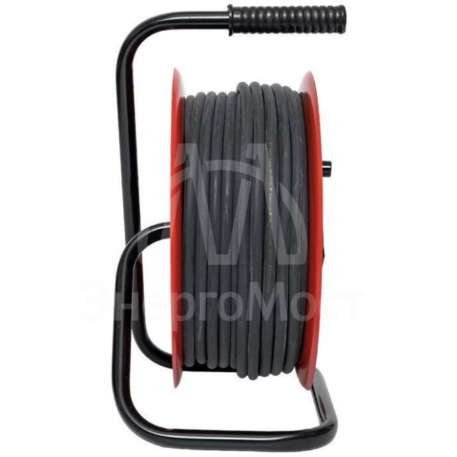 Удлинитель на катушке 4х40м с заземл. 16А IP44 Гефест 2.0 3.5кВт КГ 3х2.5 с предохранителем PROxima EKF UKG02-16-R325-4-40-IP44