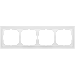 Рамка 4-м ArtGallery Pure органич. стекло бел. SE GAL320104