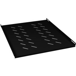 Полка перфорированная SH-J018-FC-800m-100KG-BK 19дюйм Г=600мм для напольн. шкафов с Г=800мм усил. до 100кг черн. RAL 9004 Cabeus 8623c