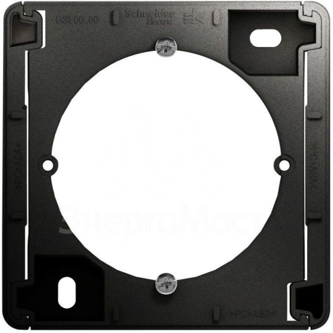 Коробка ОП Glossa антрацит SchE GSL000700