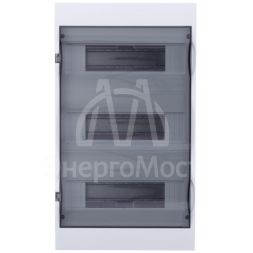 Бокс СП EASY9 встраив. с прозр. дверью 3ряда 36мод. SchE EZ9E312S2FRU