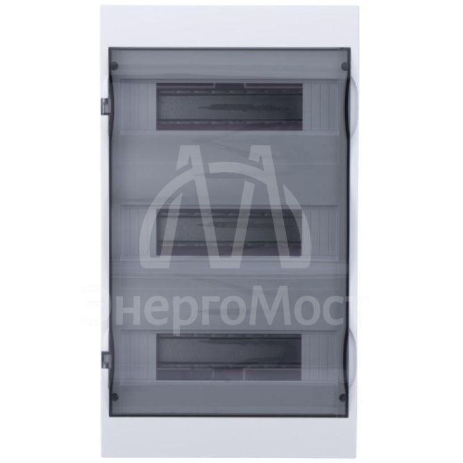 Бокс СП EASY9 встраив. с прозр. дверью 3ряда 36мод. SchE EZ9E312S2FRU