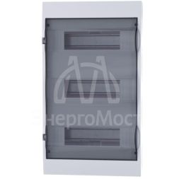 Бокс СП EASY9 встраив. с прозр. дверью 3ряда 36мод. SchE EZ9E312S2FRU