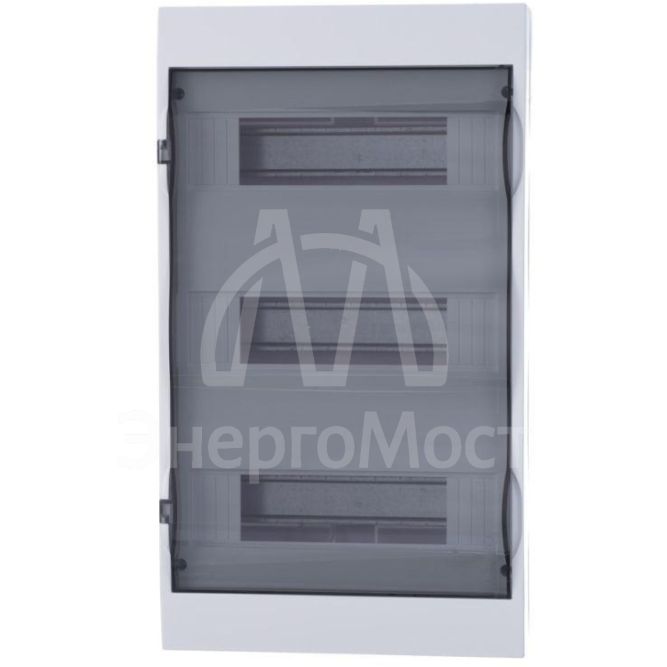 Бокс СП EASY9 встраив. с прозр. дверью 3ряда 36мод. SchE EZ9E312S2FRU