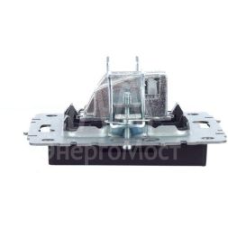 Розетка телевизионная оконечная TV СП Brite РТВ11-0-БрЧ черн. IEK BR-A10-O-K02