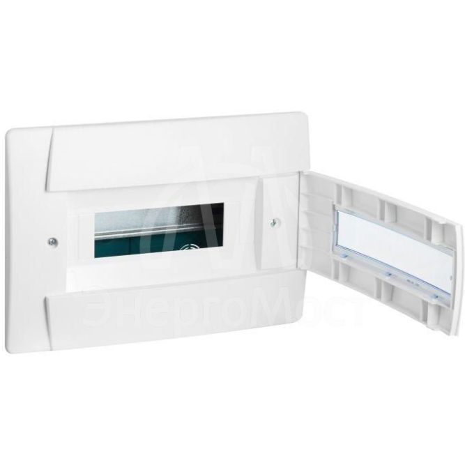 Бокс СП Practibox 1х12 мод. с шинами N и PE IP40 бел/бел. двер. Leg 601117