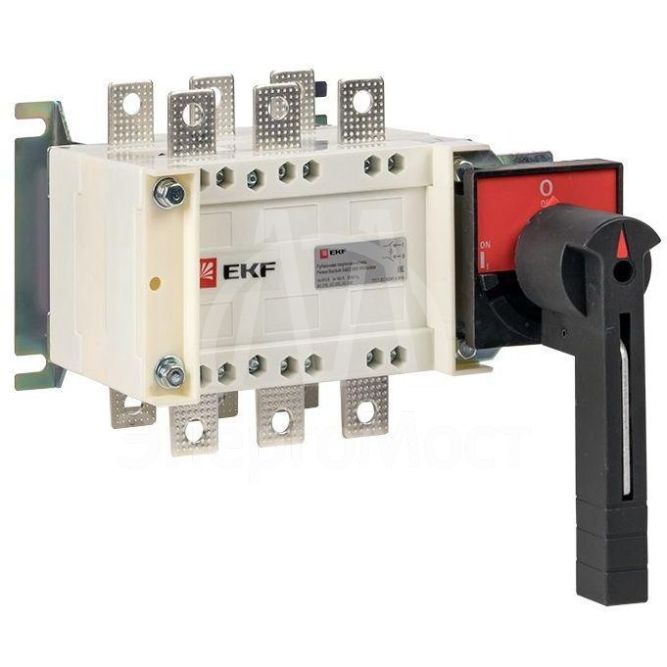 Рубильник-переключатель 3п 160А с рукояткой управления для прямой установки PowerSwitch PROxima EKF pscs-160-3