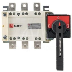 Рубильник-переключатель 3п 160А с рукояткой управления для прямой установки PowerSwitch PROxima EKF pscs-160-3