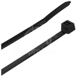 Хомут кабельный 4.8х300 нейл. черн. (уп.100шт) IEK UHH32-D048-300-100