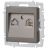 Розетка компьютерная 1-м СП Accent 6-303-09 RJ45 IP20 титан Intro Б0063642