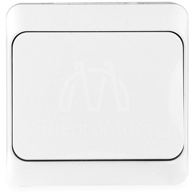 Выключатель 1-кл. ОП Nix 10А IP54 250В бел. TOKOV ELECTRIC TKE-NX-V1-C01-IP54