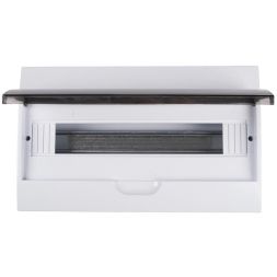 Бокс модульный накладной PDB/W 1018 WH (ЩРН-П-18) IP41 пластик. Pro JazzWay 5071681