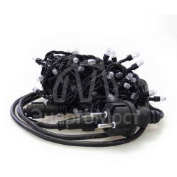 Гирлянда RB-LD100-B-E 100 син. светодиодов сетевой провод 150см до 10-ти соединений IP44 10м SHLights 4690601021762