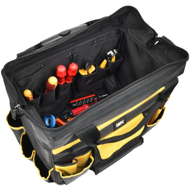 Сумка монтажника на колесах BG-40 ARMA2L 5 IEK A2L5-BG40-09-K02