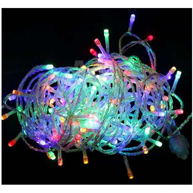 Гирлянда &amp;quot;Нить&amp;quot; 200 LED 20м уличная 3 АА батарейки 8 реж. мульти SHLights 4690601045447