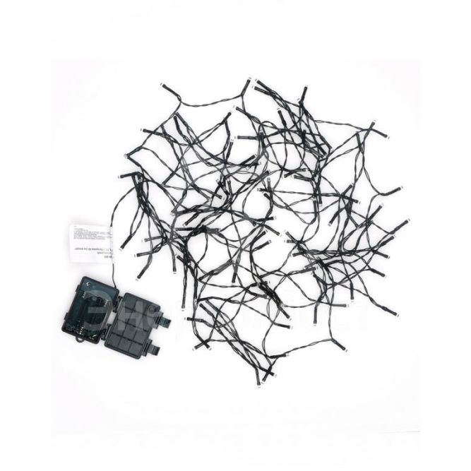 Гирлянда &amp;quot;Нить&amp;quot; 200 LED 20м уличная 3 АА батарейки 8 реж. мульти SHLights 4690601045447