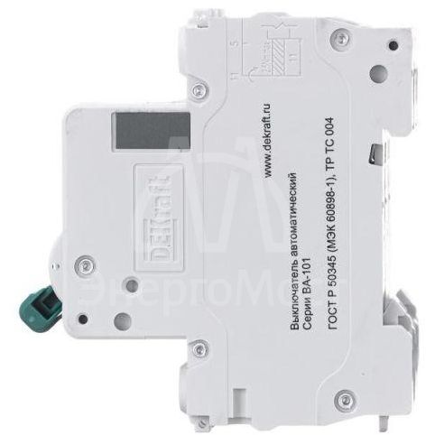 Выключатель автоматический модульный 3п C 50А 4.5кА ВА-101 SchE 11083DEK