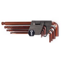 Набор шестигранных ключей с шаром КШ-9s КВТ 82177