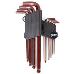 Набор шестигранных ключей с шаром КШ-9s КВТ 82177