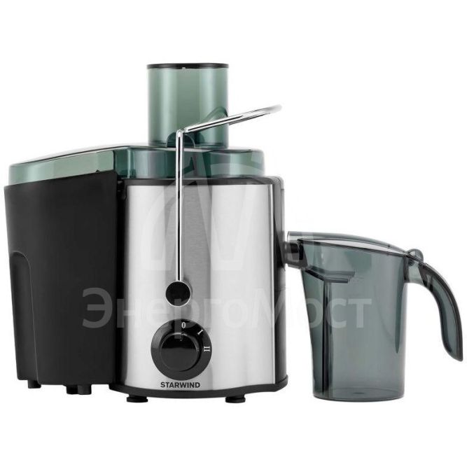 Соковыжималка центробежная SJ 2414 800Вт рез.сок.:500мл. серебр./черн. STARWIND 1492053