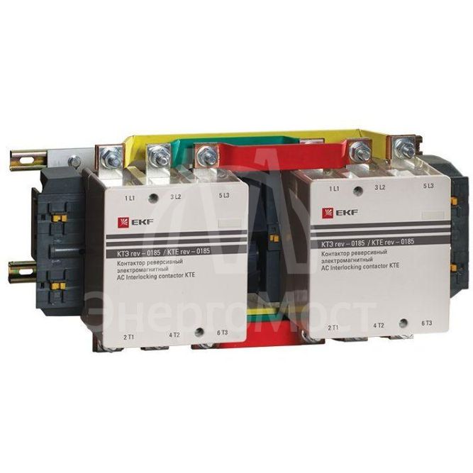 Контактор КТЭ реверсивный 185А 230В 2NO EKF ctr-b-r-185