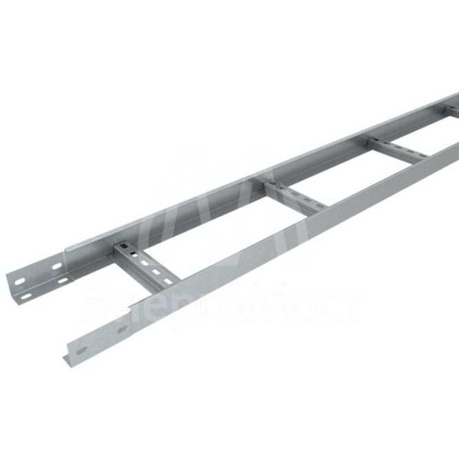 Лоток лестничный 500х50 L3000 сталь 1.2мм &amp;quot;БЫСТРЫЙ МОНТАЖ&amp;quot; LLS50-500-1.2-3000 КМ LO6886