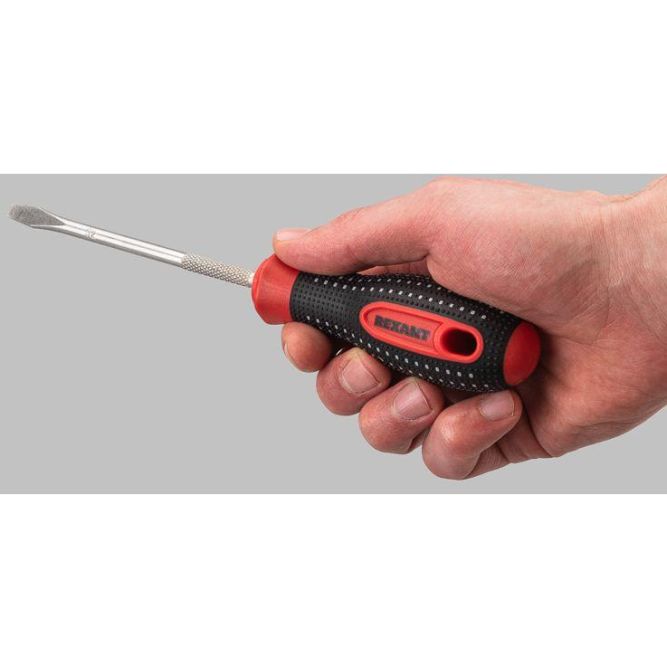 Отвертка шлицевая SL 6х125мм трехкомпонентная рукоятка сталь S2 Rexant 12-4723-1